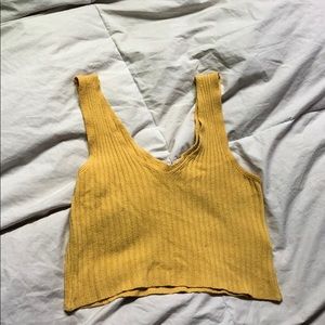 Yellow tank top